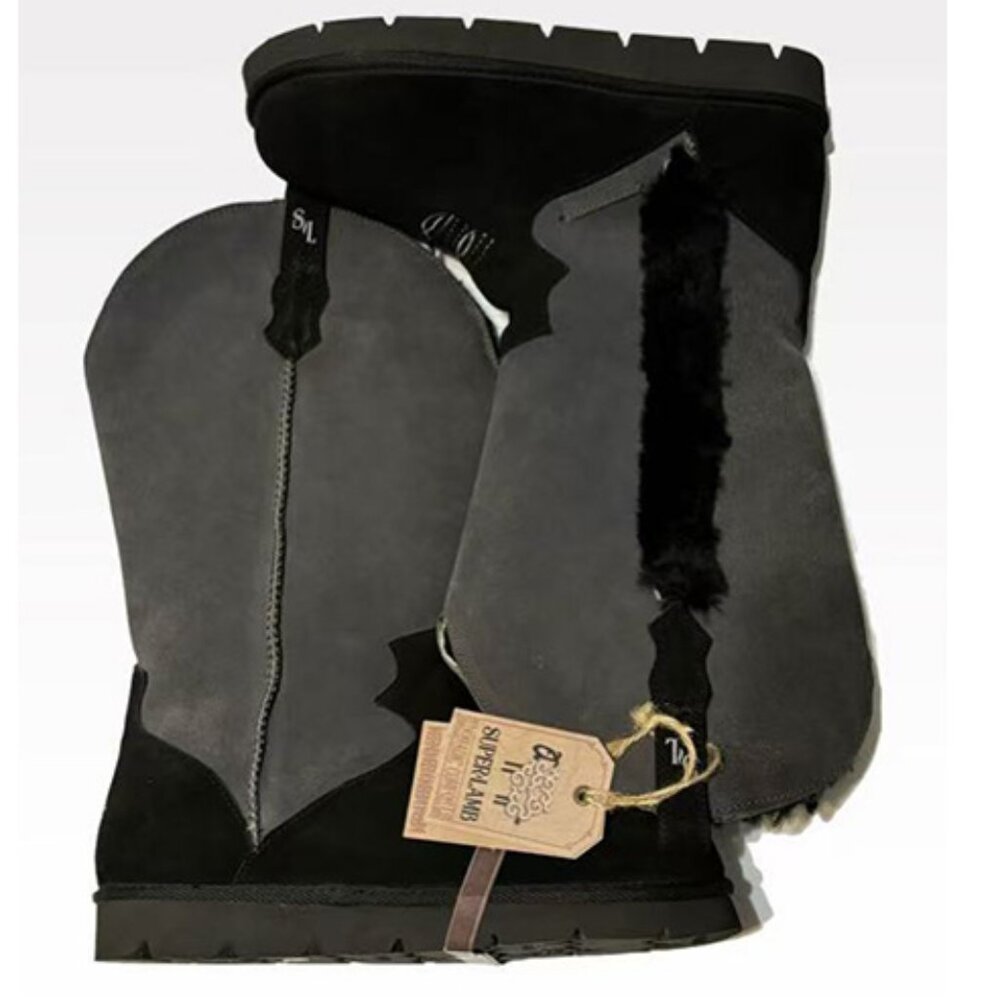 Superlamb Women's Cowboy Winter Boots 10